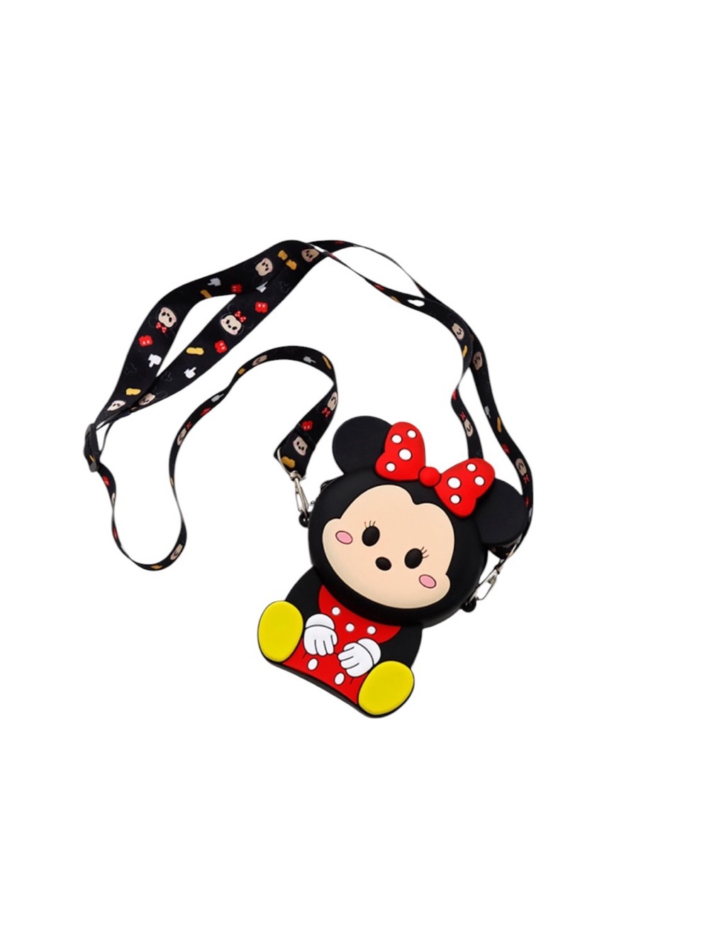 New Silicone Minnie Mouse Tsum Tsum Crossbody/ Shoulder Bag Handbag Disney Parks